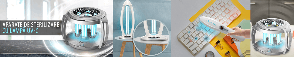 Aparate de sterilizare cu lampa UV-C