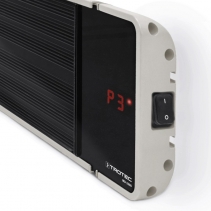 Radiator obscur IRD 3200 cu 3 trepte de incalzire pana la 3200 W, display LED, Telecomanda