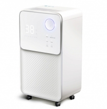 Resigilat! Dezumidificator AlecoAir D12 ECO,12 l /24h, Uscare Rufe, Ionizare, Display digital, Higrostat, Timer