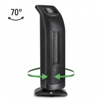 Aeroterma ceramică TFC 22 E, Putere incalzire pana la 2000W, 2 Trepte incalzire, Termostat, Telecomanda, Timer, Oscilatie