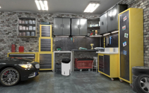 Resigilat! Dezumidificator si purificator MeacoDry Arete One 25L, 25L/zi, pentru 60mp, 2 viteze ventilare, filtru HEPA H13