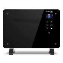 Aeroterma electrica Trotec TFC 220E, 2200 W, Termostat, Display digital, Telecomanda, 2 trepte ventilare