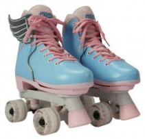 Resigilat! Patine cu rotile Circle Society Cotton Candy reglabile 34-39