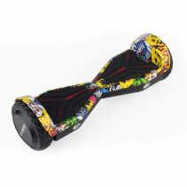 Resigilat! Hoverboard AirMotion H1 Yellow Graffiti 6,5 inch