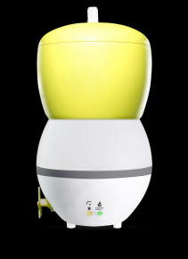 Resigilat! Umidificator de aer Air Naturel Gotakid, Rata umidificare 350ml/h, Lampa de Veghe, Consum 30W/h, Pentru 30mp