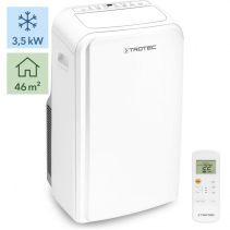 Resigilat - Aer conditionat portabil Trotec PAC 3500 S, Capacitate 12.000 Btu, Debit 420mc/ora, Telecomanda, Display, Time