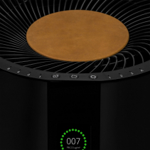 Resigilat! Purificator de aer DUUX Tube, Filtru TRUE HEPA si Carbon Activ, Ionizare, Senzor PM2.5, Control prin Aplicatie, Higro