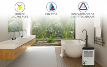 Resigilat - Dezumidificator AlecoAir D16 HOME,16 l /24h, WiFi, Uscare Rufe, Display digital, Higrostat, Timer