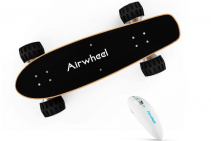 Resigilat! Skateboard Electric Airwheel M3, Viteza max. 20km/h, Putere motor 350W, Baterie LG 162,8 Wh/4.4Ah, Autonomie aprox. 3