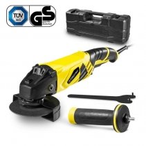 Polizor unghiular PAGS 10-125, Maner Softgrip, Putere motor: 1200W, Rotatie constanta: 5000-12000