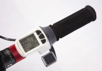 Resigilat - Trotineta electrica Myway Inokim Light Super White, Display, Viteza max. 25 km, Putere motor 300W, Litiu – Ion 36V/1