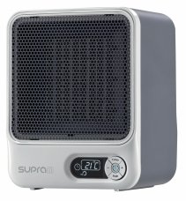 Aeroterma Ceramica Supra Ceram Digital Alb, Termostat, Timer, Display digital, Filtru de aer lavabil, Putere maxima 1500W