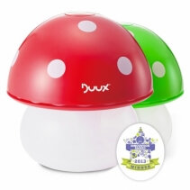 Umidificator Duux Mushroom Verde, Rata umidificare 220 ml/ora, Consum 20W/h, Debit aer 30 mc/h, Veioza, Pentru 15mp