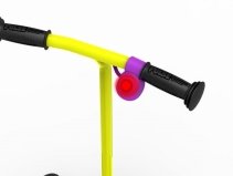 Trotineta electrica pentru copii Pulse Teenage Mutant Ninja Turtles cu 3 roti si Safe Start, Viteza 2,5km/ora, Putere motor 6W