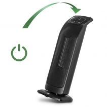 Aeroterma ceramică TFC 22 E, Putere incalzire pana la 2000W, 2 Trepte incalzire, Termostat, Telecomanda, Timer, Oscilatie