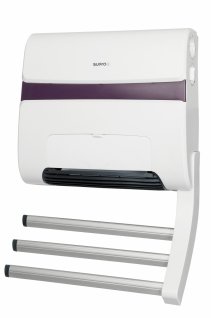 Aeroterma electrica pentru baie pentru prosop, maini si par Supra Lesto SC, 2 Trepte incalzire, Timer, Termostat