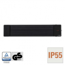 Resigilat - Radiator obscur IRD1200 cu 3 trepte de incalzire pana la 1200 W, display LED, Telecomanda