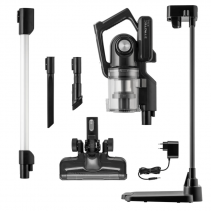 Aspirator vertical TROTEC cu acumulator VC155E, Acumulator 2 Ah, Filtru HEPA, Autonomie 40 min, Putere 150W