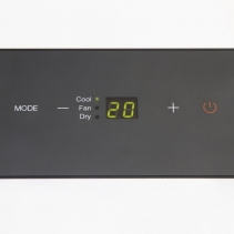 Aer conditionat portabil Trotec PAC 2100 X, Capacitate 7.000 Btu, Debit 319mc/ora, Telecomanda, Display, Timer, Pentru 65mc