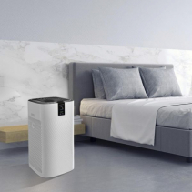 Purificator de aer Trotec AirgoClean 250E, Filtru True HEPA, pentru 88 mp, Ionizare, Indicator calitate aer