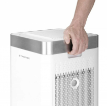 Purificator de aer Trotec AirgoClean 200E, Filtru True HEPA, pentru 66 mp, Ionizare, Indicator calitate aer