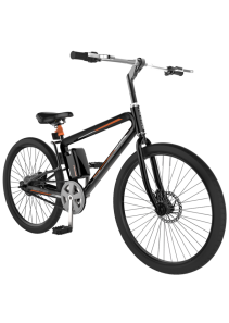 Bicicleta electrica Airwheel R8 Black, Viteza max. 20km/h, Putere motor 200W, Baterie LG 162.8Wh/36V