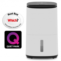 Dezumidificator si purificator MeacoDry Arete One 20L, 20L/zi, pentru 55mp, 2 trepte ventilare, filtru HEPA H13, Higrostat