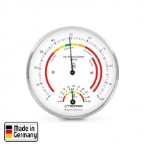 Termohigrometru Trotec BZ15C, Scala colorata, Exactitate temperatura: ±2 °C, Exactitate umiditate relativa: max. ±3 % u.r.