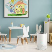 Purificator de aer AlecoAir P15 KIDDO, Wi-Fi, Lampa UV,-C Filtru HEPA si Carbune Activ, Functie Ionizare