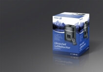 Umidificator si purificator Clean Air Optima CA604 black, Ionizare, Display, Timer, Rata umidificare 480ml/ora, Consum 38-138W/h