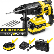 Ciocan percutor cu acumulator PRDS 20-20V, Acumulator 4Ah, Putere lovire: 2 Joule