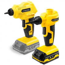 Compresor cu acumulator PCPS 11-20V & pompa de aer cu acumulator PCPS 12-20V, Timp incarcare baterie 1 h, Putere 65W