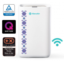 Dezumidificator AlecoAir D8 Junior, 8 litri/zi, Uscare Rufe, Debit Aer 80 mc/h