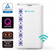 Dezumidificator AlecoAir D10 Junior,10 litri/zi, Uscare Rufe, Display digital, Debit Aer 80 mc/h,Higrostat, Timer, Auto-restart