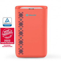 Dezumidificator AlecoAir D13 TRADITION RUBIN, WiFi,13L/zi, pentru 25mp, Timer, Sleep, Child Lock