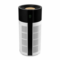 Purificator de aer DUUX Tube, Filtru TRUE HEPA si Carbon Activ, Ionizare, Senzor PM2.5, Control prin Aplicatie, Higrotermometru