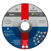 Disc pentru taiere piatra AD125S  Trotec, pachet 5 bucati
