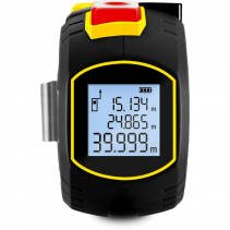 Distantier cu laser TROTEC BD8M, Domeniul de masurare 40 m, Functia Pitagora, Memory, Oprire automata, Display luminat