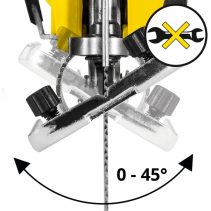 Ferastrau pendular TROTEC PJSS 13-230V, Putere 850W, Turatie in gol 3000 rpm, Lumina LED
