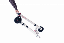 Trotineta electrica Myway Inokim Mini 2 White, Viteza max. 25 km/h, Putere motor 250W, Baterie Li-Ion 36V/7.8 Ah