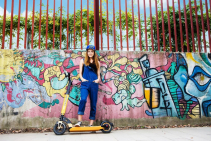 Trotineta electrica Myway Inokim Light Hero Orange, Display, Viteza max. 25 km Motor 300W, Baterie Litiu-Ion: 36V/7.8Ah