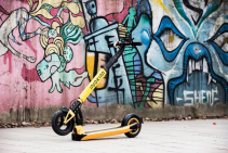 Trotineta electrica Myway Inokim Light Hero Orange, Display, Viteza max. 25 km Motor 300W, Baterie Litiu-Ion: 36V/7.8Ah