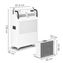 Aer conditionat profesional TROEC PT6500S - Schimbator de caldura inclus, Capacitate 22500 Btu