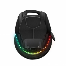 Monociclu electric KingSong KS-16X Black,  autonomie 140-160km, motor 2200W, LED-uri color, roata 16 inci