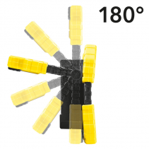 Lampa de lucru LED cu acumulator PWLS 06-10, Acumulator 4,4Ah, Lampi COB-LED, 3 moduri iluminare