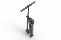 Trotineta electrica Myway Inokim Mini 2 Black, Viteza max. 25 km/h, Putere motor 250W, Baterie Li-Ion 36V/7.8 Ah