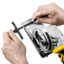 Mini ferastrau circular cu acumulator TROTEC PCSS 05-20 V, Acumulator 20V, Turatie mers in gol 3150 rpm