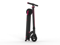 Trotineta electrica Myway Inokim Mini Miracle Black, Viteza max. 18 km/h, Putere motor 200W, Baterie Li-Ion 21.7V/7.8 AH