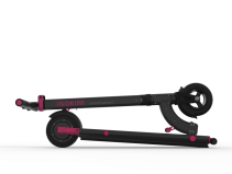 Trotineta electrica Myway Inokim Mini Miracle Black, Viteza max. 18 km/h, Putere motor 200W, Baterie Li-Ion 21.7V/7.8 AH