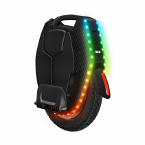 Monociclu electric KingSong KS-16X Black,  autonomie 140-160km, motor 2200W, LED-uri color, roata 16 inci